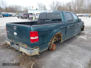 2007 Ford F-150 XLT with VIN 1FTPW14V87KA46425, listed as a IAAI auction lot 41927510 with 268,978 mi miles. Bid and sale history available at carsss.com. Image 4.
