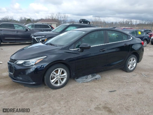 2018 Chevrolet Cruze LT with VIN 1G1BE5SM4J7113183, listed as a IAAI auction lot 41967136 with 134,542 mi miles. Bid and sale history available at carsss.com. Image 2.