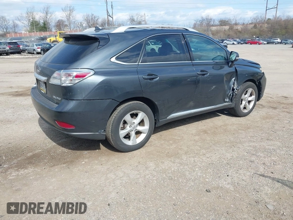 2010 Lexus RX with VIN 2T2BK1BA8AC053708, listed as a IAAI auction lot 41891471 with 150,601 mi miles. Bid and sale history available at carsss.com. Image 4.