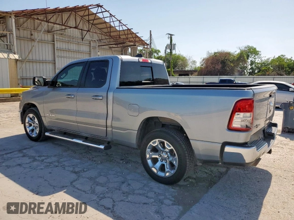 2022 Ram 1500 Big Horn with VIN 1C6RREBT2NN190449, listed as a Copart auction lot 57253495 with 88,735 mi miles and Salvage title. Bid and sale history available at DreamBid. Image 2.