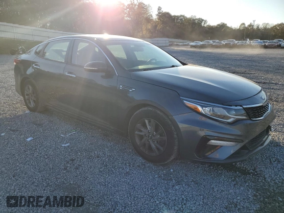 2020 Kia Optima LX with VIN 5XXGT4L34LG424819, listed as a Copart auction lot 80209184 with 105,337 mi miles and Salvage Title. Bid and sale history available at carsss.com. Image 4.