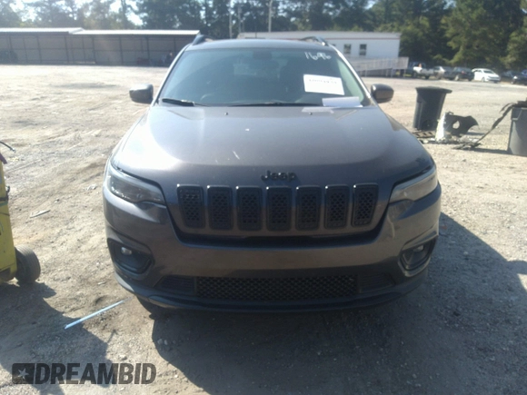 2020 Jeep Cherokee Latitude Plus with VIN 1C4PJLLB7LD581696, listed as a IAAI auction lot 40094839 with 55,576 mi miles. Bid and sale history available at carsss.com. Image 12.
