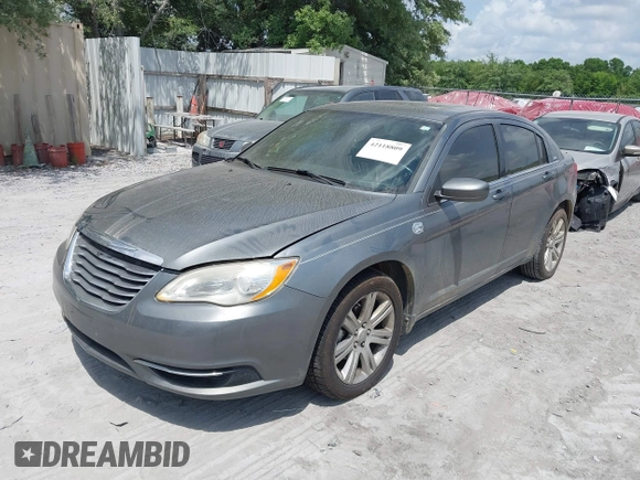 2011 Chrysler 200 Touring with VIN 1C3BC1FG0BN602899, listed as a IAAI auction lot 42118809 with 129,980 mi miles. Bid and sale history available at carsss.com. Image 2.