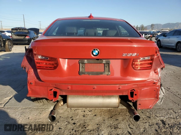 2014 BMW 3 Series 335i with VIN WBA3A9C51EF478886, listed as a Copart auction lot 49903845 with 107,491 mi miles and Salvage Title. Bid and sale history available at carsss.com. Image 6.