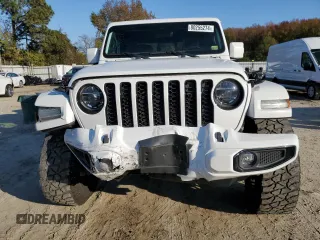 2021 Jeep Gladiator High Altitude с VIN 1C6HJTFG8ML608303, выставлен на аукционе Copart как лот 80255274 с пробегом 56 191 миль миль и Списание • Salvage title. История ставок и продаж доступна на DreamBid. Изображение 5.