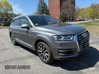 2017 Audi Q7 Premium Plus with VIN WA1LAAF77HD019521, listed as a Copart auction lot 54964215 with 115,978 mi miles and Clean Title. Bid and sale history available at carsss.com. Image 1.