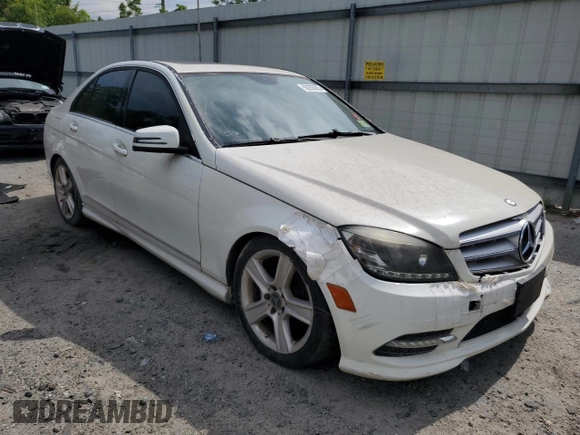 2011 Mercedes-Benz C 300 Sport with VIN WDDGF8BB7BR177501, listed as a Copart auction lot 58355205 with 120,228 mi miles and Clean title. Bid and sale history available at DreamBid. Image 4.