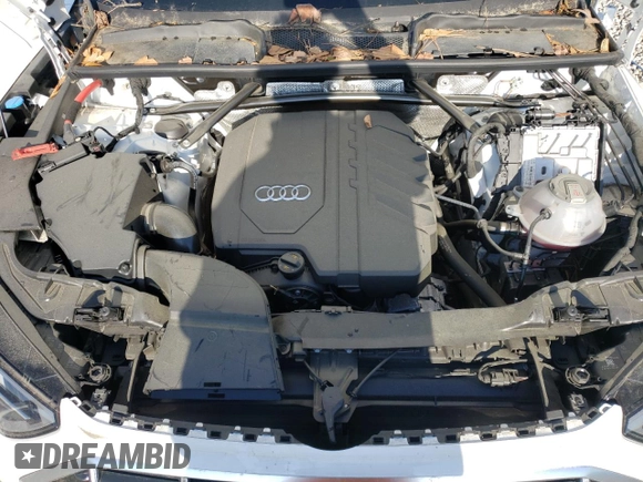 2021 Audi Q5 with VIN WA1AABFY4M2113383, listed as a Copart auction lot 49538844 with 19,462 mi miles and . Bid and sale history available at DreamBid. Image 12.