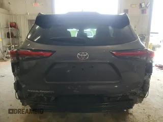 2021 Toyota Highlander L with VIN 5TDZZRAHXMS066838, listed as a Copart auction lot 55137845 with 77,800 mi miles and Salvage title. Bid and sale history available at DreamBid. Image 6.