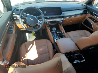 2024 Kia Telluride EX with VIN 5XYP3DGC0RG549279, listed as a Copart auction lot 47051635 with 4,074 mi miles and Salvage Title. Bid and sale history available at carsss.com. Image 8.