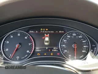 2013 Audi A6 Premium Plus with VIN WAUDFAFC4DN049067, listed as a Copart auction lot 55637955 with 61,964 mi miles and Salvage title. Bid and sale history available at DreamBid. Image 9.