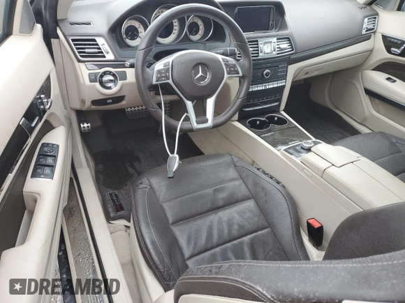 2017 Mercedes-Benz E-Class E 400 with VIN WDDKJ6FBXHF361042, listed as a Copart auction lot 73370954 with 0 mi miles and Salvage Title. Bid and sale history available at carsss.com. Image 8.