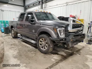 2011 Ford Super Duty F-250 SRW XL with VIN 1FT7W2BT7BEC70493, listed as a Copart auction lot 45534625 with 245,512 mi miles and Salvage Title. Bid and sale history available at carsss.com. Image 4.