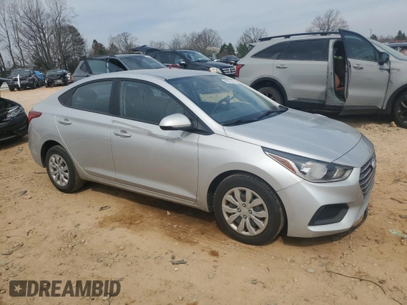 2019 Hyundai Accent SE with VIN 3KPC24A36KE065095, listed as a Copart auction lot 48913645 with 90,246 mi miles and Salvage Title. Bid and sale history available at DreamBid. Image 4.