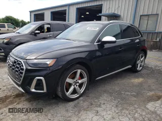 2021 Audi SQ5 Prestige with VIN WA1C4BFYXM2063895, listed as a Copart auction lot 62952085 with 49,369 mi miles and Salvage title. Bid and sale history available at DreamBid. Image 1.