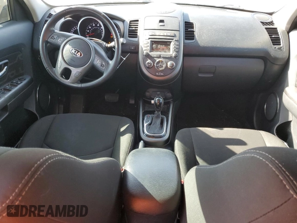 2013 Kia Soul + with VIN KNDJT2A66D7548575, listed as a Copart auction lot 52342145 with 166,922 mi miles and Salvage Title. Bid and sale history available at carsss.com. Image 8.