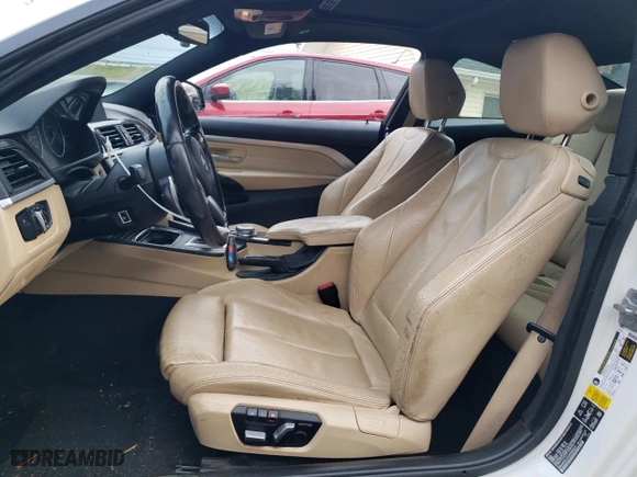 2017 BMW 4 Series 430i xDrive with VIN WBA4R9C55HK680834, listed as a Copart auction lot 81353604 with 125,176 mi miles and Salvage Title. Bid and sale history available at carsss.com. Image 7.
