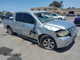 2007 Nissan Titan XE with VIN 1N6AA07A57N200866, listed as a IAAI auction lot 42563440 with 193,188 mi miles and . Bid and sale history available at DreamBid. Image 1.