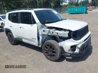 2019 Jeep Renegade Altitude with VIN ZACNJBBB4KPK54687, listed as a IAAI auction lot 42302929 with 70,122 mi miles and . Bid and sale history available at DreamBid. Image 1.