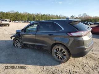 2015 Ford Edge Titanium with VIN 2FMPK4K80FBB82496, listed as a Copart auction lot 50285555 with 115,637 mi miles and Salvage Title. Bid and sale history available at carsss.com. Image 2.