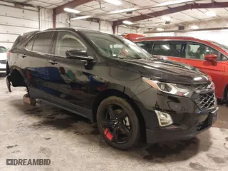 2020 Chevrolet Equinox LT with VIN 2GNAXVEX6L6100500, listed as a IAAI auction lot 41575421 with 75,445 mi miles. Bid and sale history available at carsss.com. Image 1.