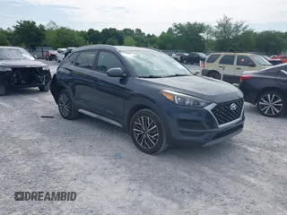 2019 Hyundai Tucson Sport z VIN KM8J33AL9KU949771, wystawiony jako IAAI lot #42199575 z przebiegiem 72 835 mil mil oraz . Historia ofert i sprzedaży dostępna na DreamBid. Obrazek 1.