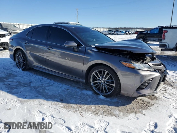 2019 Toyota Camry XSE with VIN 4T1B61HK4KU806613, listed as a Copart auction lot 88394735 with 107,830 mi miles and Salvage Title. Bid and sale history available at carsss.com. Image 4.