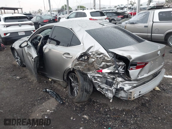 2015 Lexus IS 250 with VIN JTHBF1D26F5064322, listed as a IAAI auction lot 42421491 with 112,816 mi miles and . Bid and sale history available at DreamBid. Image 3.