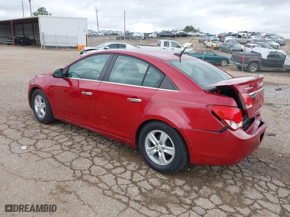 2014 Chevrolet Cruze ECO with VIN 1G1PH5SBXE7171350, listed as a IAAI auction lot 41829109 with 156,419 mi miles. Bid and sale history available at carsss.com. Image 3.