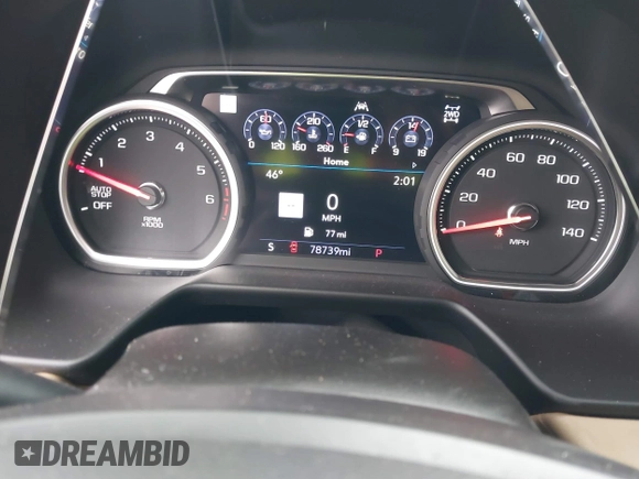 2021 Chevrolet Suburban Premier with VIN 1GNSKFKD7MR223814, listed as a IAAI auction lot 41491296 with 78,739 mi miles and . Bid and sale history available at DreamBid. Image 7.