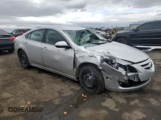 2011 Mazda Mazda6 i Sport with VIN 1YVHZ8BH6B5M26415, listed as a Copart auction lot 49257405 with 0 mi miles and Salvage Title. Bid and sale history available at carsss.com. Image 4.