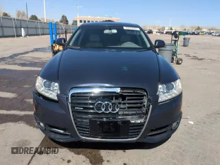 2011 Audi A6 Premium Plus with VIN WAUFGAFB3BN031282, listed as a Copart auction lot 52895245 with 89,663 mi miles and Salvage title. Bid and sale history available at DreamBid. Image 5.