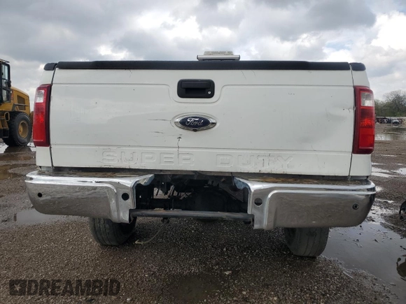 2011 Ford F-250 XL with VIN 1FT7X2A64BEC80083, listed as a Copart auction lot 54929895 with 92,134 mi miles and Salvage title. Bid and sale history available at DreamBid. Image 6.
