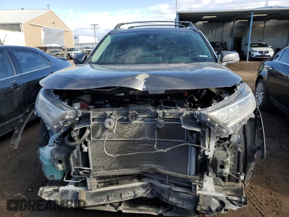 2019 Toyota RAV4 Hybrid XLE with VIN 2T3RWRFV9KW016418, listed as a Copart auction lot 43020565 with 86,362 mi miles and Salvage Title. Bid and sale history available at carsss.com. Image 5.