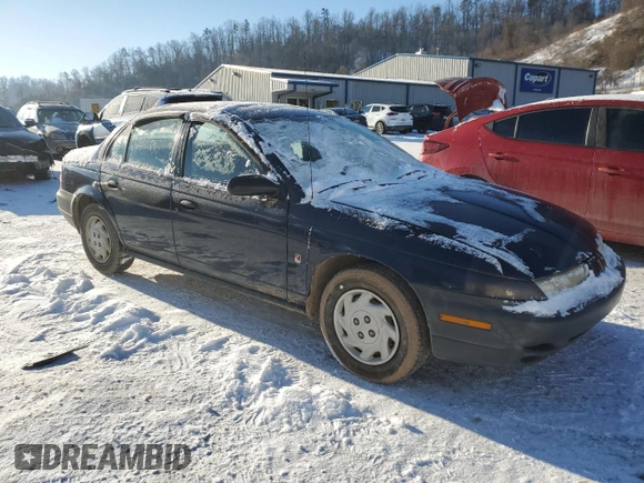 1999 Saturn SL with VIN 1G8ZF5283XZ157513, listed as a Copart auction lot 89053385 with 167,847 mi miles and Salvage Title. Bid and sale history available at carsss.com. Image 4.