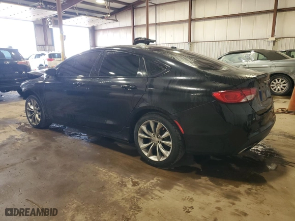 2015 Chrysler 200 S with VIN 1C3CCCBB4FN533733, listed as a Copart auction lot 52715175 with 0 mi miles and Salvage Title. Bid and sale history available at carsss.com. Image 2.
