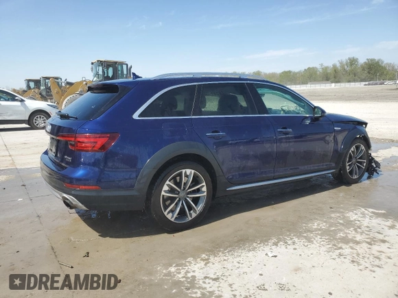 2019 Audi A4 allroad Premium Plus z VIN WA18NAF40KA005761, wystawiony jako Copart lot #53287575 z przebiegiem 51 078 mil mil oraz Szkoda całkowita • Salvage title. Historia ofert i sprzedaży dostępna na DreamBid. Obrazek 3.
