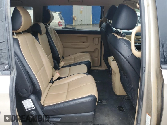 2017 Kia Sedona LX with VIN KNDMB5C1XH6249380, listed as a Copart auction lot 72143194 with 159,918 mi miles and Salvage Title. Bid and sale history available at DreamBid. Image 10.