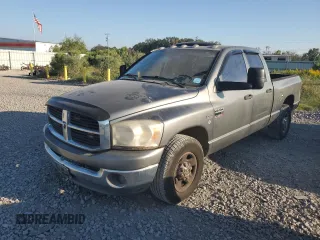 2007 Dodge Ram 2500 SLT with VIN 3D7KR28D67G848719, listed as a Copart auction lot 74172794 with 0 mi miles and Salvage Title. Bid and sale history available at carsss.com. Image 1.