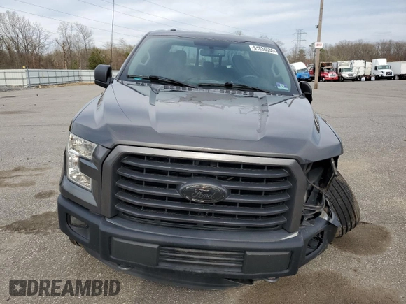 2015 Ford F-150 XLT with VIN 1FTEW1E87FFC44971, listed as a Copart auction lot 51836635 with 206,184 mi miles and Salvage Title. Bid and sale history available at DreamBid. Image 5.