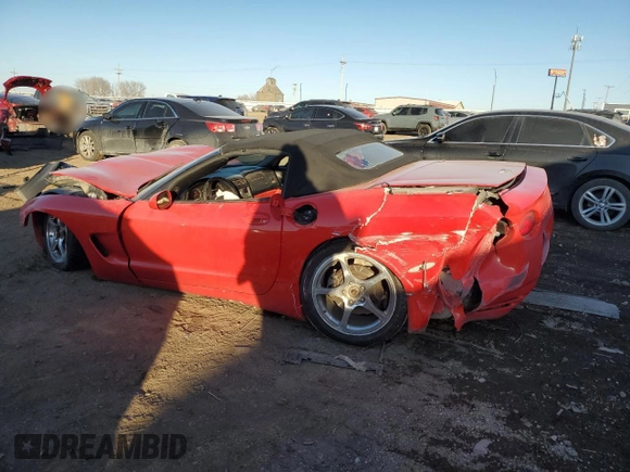 2003 Chevrolet Corvette with VIN 1G1YY32G635134258, listed as a Copart auction lot 44220075 with 111,659 mi miles and Salvage Title. Bid and sale history available at carsss.com. Image 2.