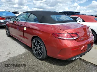 2021 Mercedes-Benz C 300 with VIN W1KWK8DB4MG068481, listed as a Copart auction lot 74023024 with Not Provided miles and Salvage Title. Bid and sale history available at DreamBid. Image 2.