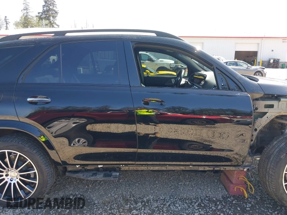 2023 Mercedes-Benz GLE 350 with VIN 4JGFB4KB9PA918081, listed as a IAAI auction lot 42162868 with 12,308 mi miles and . Bid and sale history available at DreamBid. Image 14.