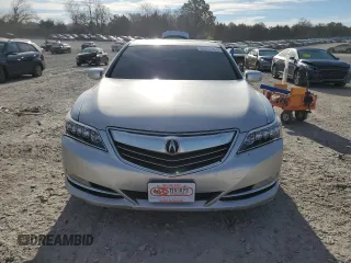 2014 Acura RLX Tech Pkg with VIN JH4KC1F5XEC004487, listed as a Copart auction lot 80317654 with 152,715 mi miles and Salvage Title. Bid and sale history available at carsss.com. Image 5.