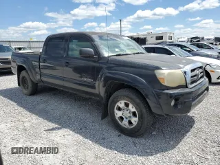 2010 Toyota Tacoma with VIN 5TEMU4FNXAZ687151, listed as a Copart auction lot 52952025 with Not provided miles and Salvage title. Bid and sale history available at DreamBid. Image 4.