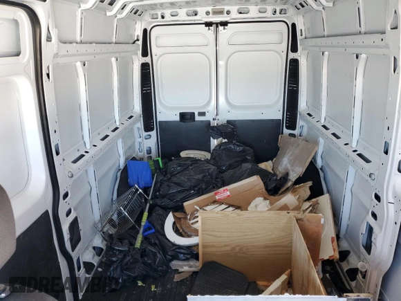 2020 Ram ProMaster Cargo with VIN 3C6TRVDG5LE135050, listed as a Copart auction lot 87301064 with 103,398 mi miles and Salvage Title. Bid and sale history available at carsss.com. Image 10.