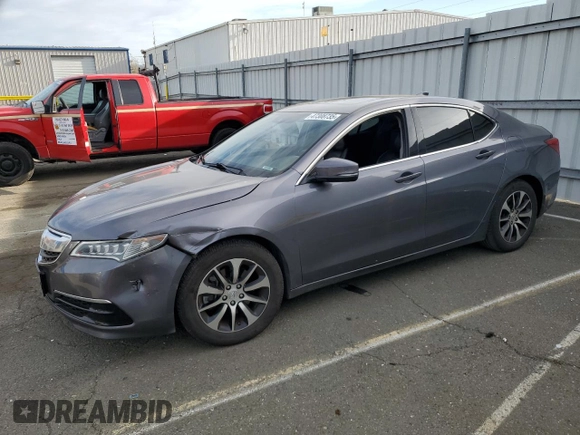 2017 Acura TLX w/Technology Pkg with VIN 19UUB1F52HA009116, listed as a Copart auction lot 47308735 with 99,887 mi miles and Salvage Title. Bid and sale history available at carsss.com. Image 1.