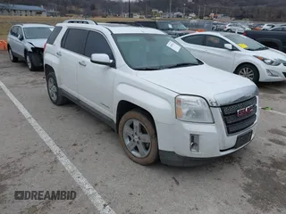2012 GMC Terrain SLT-2 with VIN 2GKFLWE51C6207649, listed as a IAAI auction lot 41506133 with 170,316 mi miles. Bid and sale history available at carsss.com. Image 1.