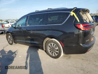 2021 Chrysler Pacifica Hybrid Touring L with VIN 2C4RC1L76MR578340, listed as a Copart auction lot 54748445 with 137,390 mi miles and Salvage title. Bid and sale history available at DreamBid. Image 2.