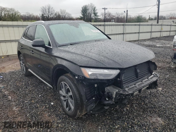 2021 Audi Q5 Prestige with VIN WA1CAAFY5M2082115, listed as a Copart auction lot 51247845 with 34,080 mi miles and Salvage Title. Bid and sale history available at carsss.com. Image 4.